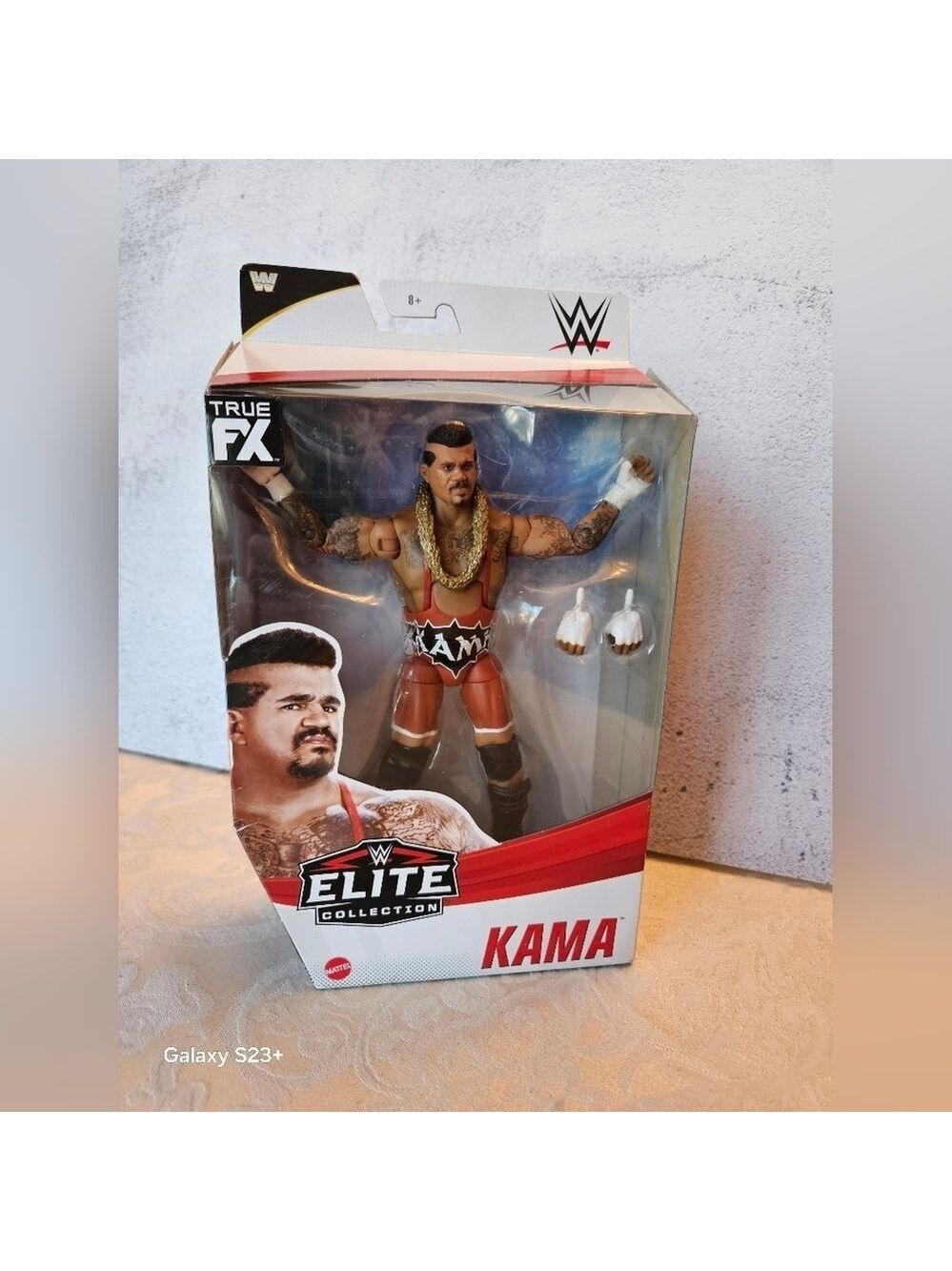 WWE Elite Collection Kama True FX Action Figure 2020 Edition New,  Undamaged Box